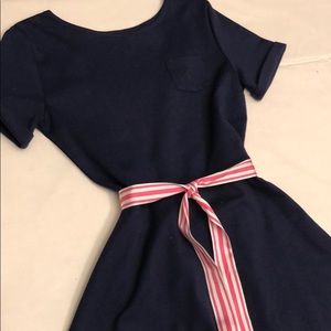 New Polo by Ralph Lauren girls navy dress